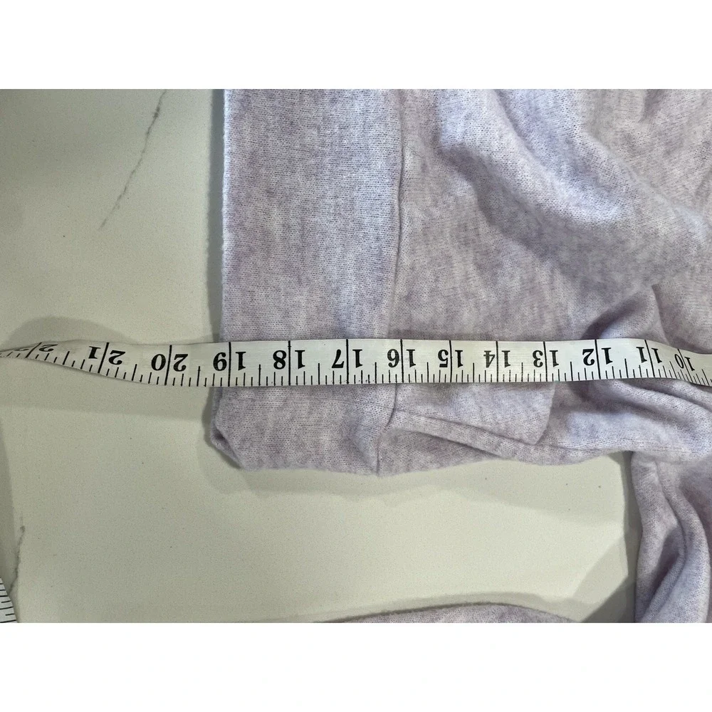 NWT Ann‎ Taylor Womens Sz M Wrap Sweater Cropped V-Neck Lilac SI47